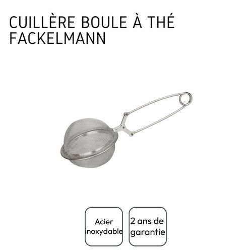 Boule à Thé Type Pince à Thé En Inox 18,5 Cm Fackelmann