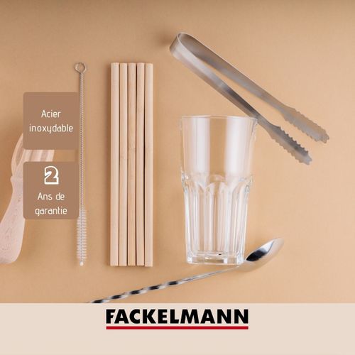 Pince à Glaçons Inox 15 Cm Fackelmann Bar Concept