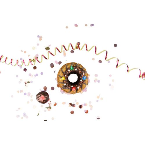 Lot De 24 Bougies D'anniversaire Et 12 Bobèches Fackelmann Rio Party