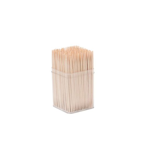 Lot De 300 Cure-dents En Bois Dans Une Boîte Avec Couvercle Wood Edition