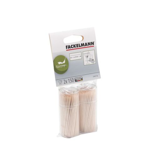 Lot De 2 Boîtes De 150 Cure-dents En Bois Chacune Fackelmann Wood Edition