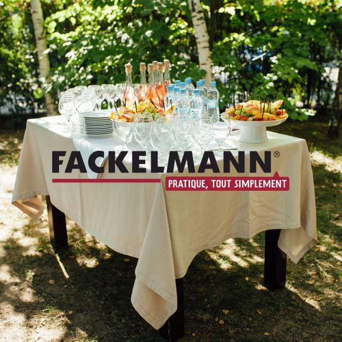 Lot De 4 Pinces Pour Nappe En Acier Inoxydable Fackelmann Tecno