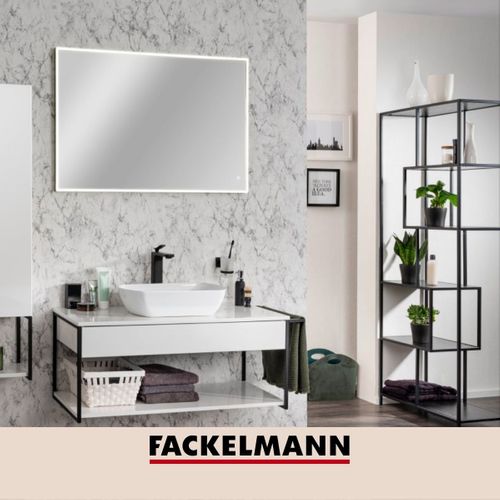 Support Brosse à Dents Noir Mat Fackelmann New York