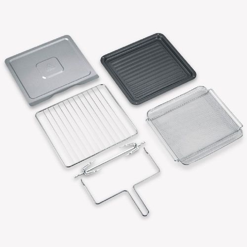 Four Et Friteuse à Air Chaud 25l Noir/argent - 2077