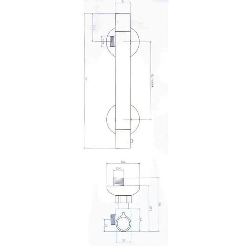 Robinet Mitigeur Thermostatique Douche Vigo