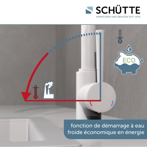 Mitigeur CORNWALL Blanc mat