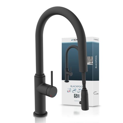 Mitigeur BLACKPOOL Noir mat