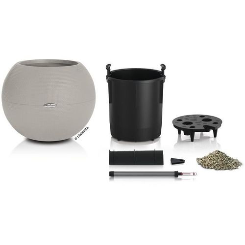 Pot De Fleur Lechuza Puro Color 50 - Kit Complet, Brun Sable