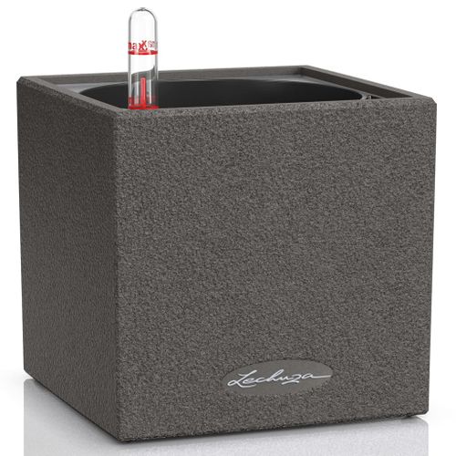 Jardinière De Table Canto Stone 14 All-in-one Noir Graphite