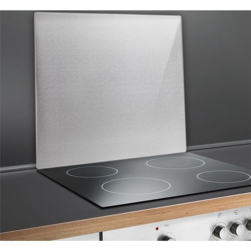 Crédence De Cuisine Design Inox Palo - L. 56 X L. 47cm - Gri Mat