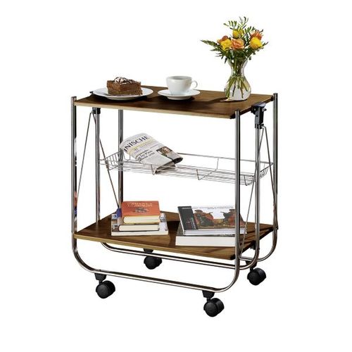 Desserte Cuisine Pliable Wenko Dinett Bois