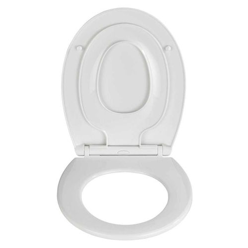Abattant Pour Wc En Thermoplast "syros Family" - Blanc - L 37 X L 44 Cm