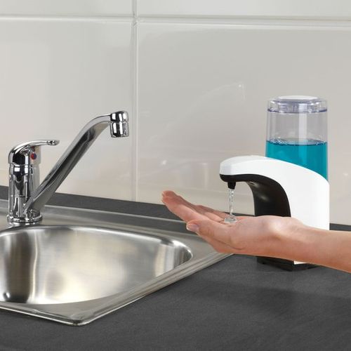 Distributeur De Savon Automatique Wenko Butler Blanc