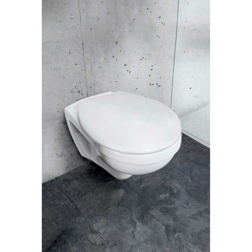 Abattant Wc "vorno Neo" - Blanc - L 37 X L 46 Cm