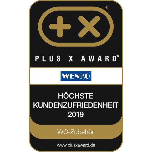 Abattant Wc à Imprimé "caretta" - Bleu/blanc - L 38 X L 45 Cm