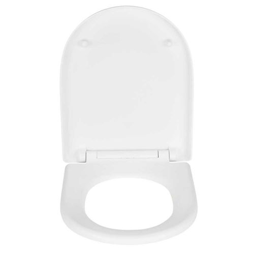 Abattant Wc En Duroplast "exclusive" No. 3 Avec Abaissement Automatique - Blanc - Universelle