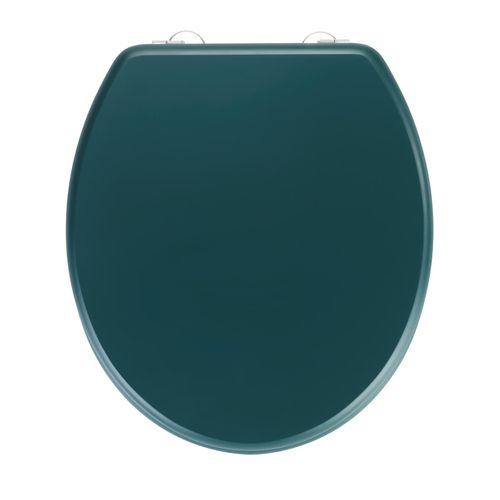 Abattant Wc En Bois "prima" - Vert - Taille Universelle