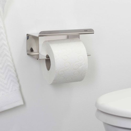 Porte-papier Toilette Colar Avec Étagère Chromé 1314230346