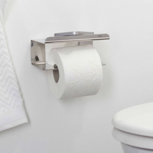 Porte-papier Toilette Colar Avec Étagère Chromé 1314230346