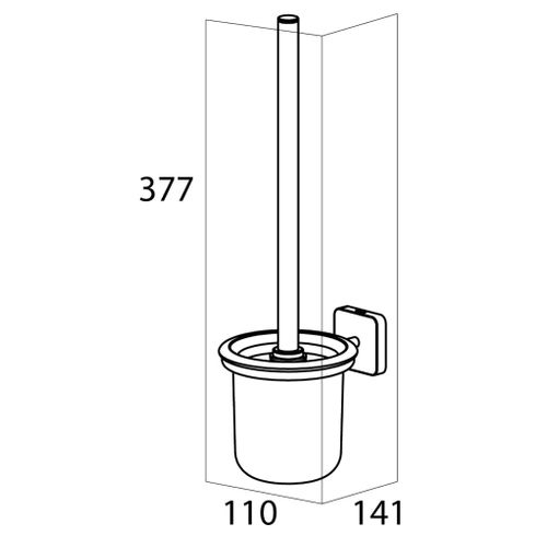 Brosse Et Porte-brosse De Toilette Onu