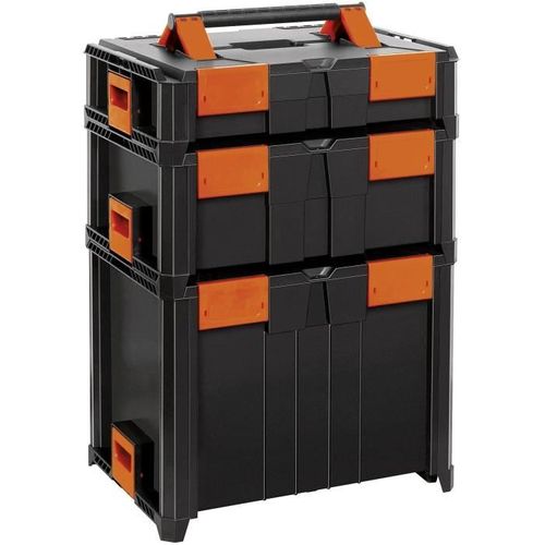 Coffret Professionnel - Emboîtable - Abs - 46x34x36 Cm