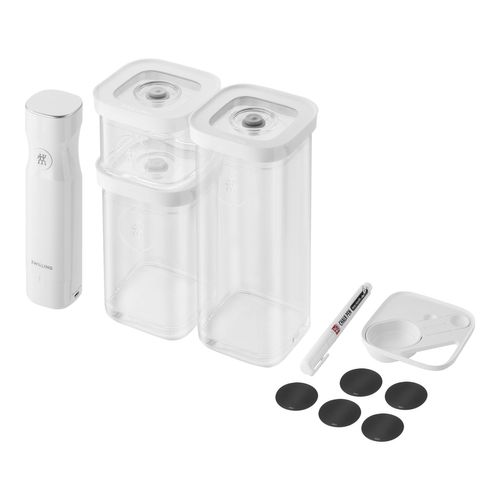 Kit De Démarrage De Mise Sous Vide Fresh et Save, En Plastique, 16 Unités, La Mer
