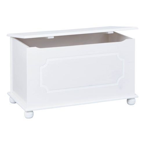 Coffre à Jouets Emel Bois Massif Blanc
