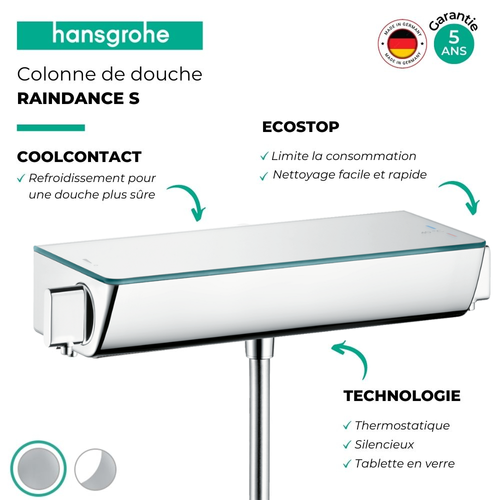 Mitigeur Douche Thermostatique Hansgrohe Ecostat Select