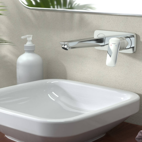 Mitigeur Lavabo Mural Hansgrohe Logis Economie D'eau