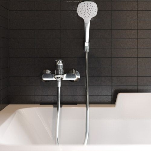 Mitigeur Bain Douche Mécanique Hansgrohe Talis E Chromé