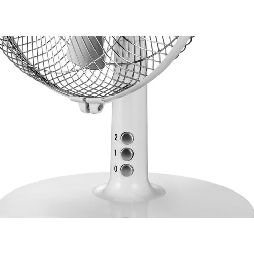 Ventilateur 86810 25 Cm Argent, Blanc