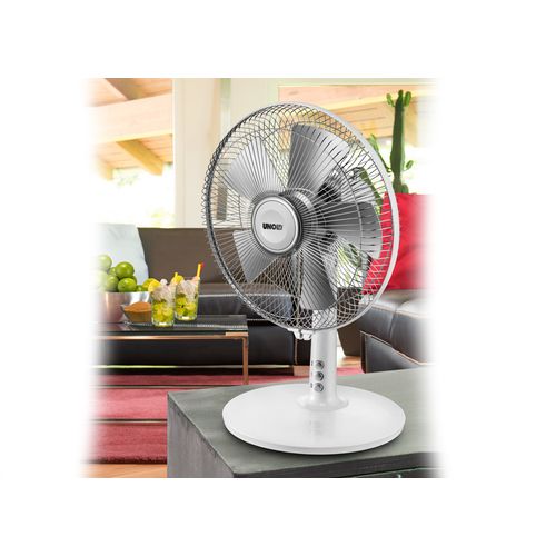 Ventilateur 86810 25 Cm Argent, Blanc