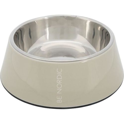 Gamelle Be Nordic En Mélamine - 0,4 L - Ø 17 Cm - Sable - Pour Chien