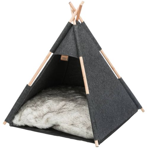 Abri Tipi - Feutre - 55 × 65 × 55 Cm - Anthracite