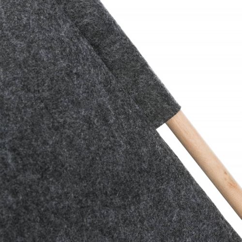 Abri Tipi - Feutre - 55 × 65 × 55 Cm - Anthracite