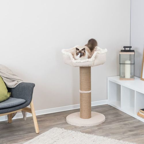 Arbre À Chat Boho 83 Cm Beige