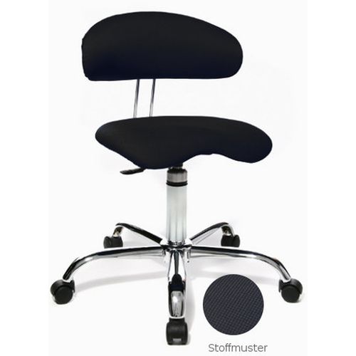 Tabouret Pivotant Sitness 40 Noir