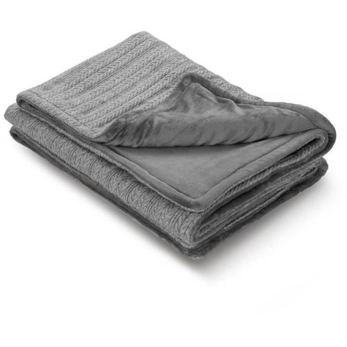 Couverture Chauffante Réversible En Maille - Hb 680 - Chauffe Rapide 120 W - Arrêt Auto
