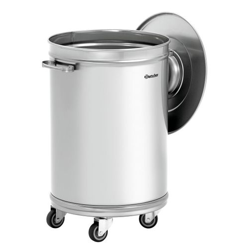 Poubelle En Inox 56 L -