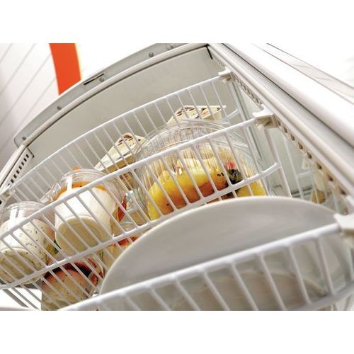 Frigo Vitrine à Poser - 86 Litres Blanc -