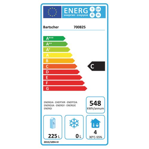 Armoire Froide Positive Inox 335 Litres -