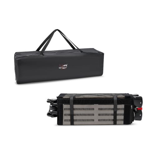 Lit De Voyage Fresh Air Pour Bébé/enfant - 60 X 120 Cm - Gris