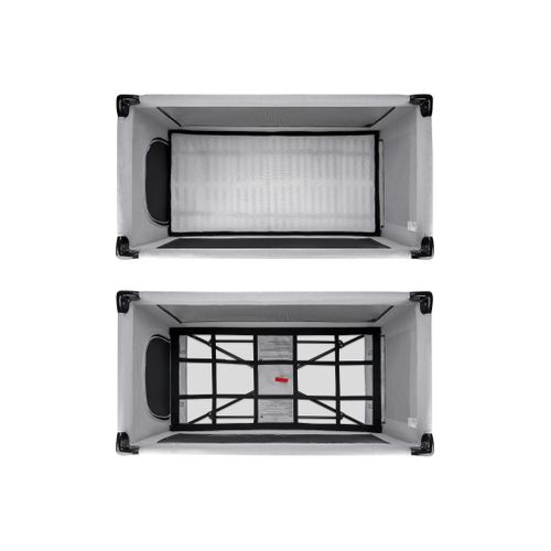 Lit De Voyage Fresh Air Pour Bébé/enfant - 60 X 120 Cm - Gris