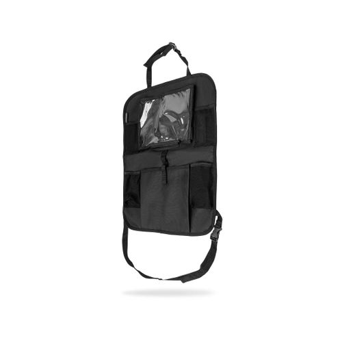 Organisateur Voiture Bébé Avec Compartiment Tablette / Protège Siège Auto Universelle - Noir