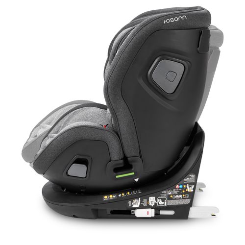 Siège Auto Bébé/enfant Flame 360 Isofix I-size Rotatif - 40-150 Cm - Gris