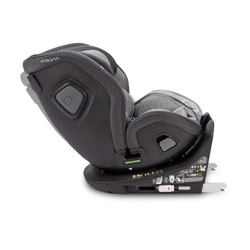 Siège Auto Bébé/enfant Flame 360 Isofix I-size Rotatif - 40-150 Cm - Gris