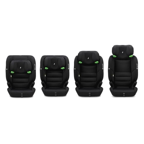 Siège Auto Enfant Flux Isofix I-size Top-tether - 76-150cm - 15 Mois /12 Ans - Groupe 2/3 - Gris