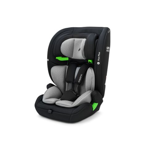 Siège Auto Bébé/enfant Flux Plus I-size 76-150 Cm - à Partir De 15 Mois - Noir/gris