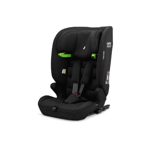 Siège Auto Enfant Lupo Isofix I-size - 76-150 Cm - 15 Mois à 12 Ans - Groupe 1/2/3 - Noir