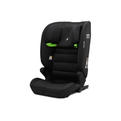Siège Auto Enfant Lupo Isofix I-size - 76-150 Cm - 15 Mois à 12 Ans - Groupe 1/2/3 - Noir